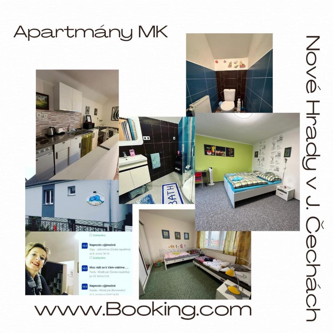 Apartmany Mk U Modre Kocky Nové Hrady エクステリア 写真